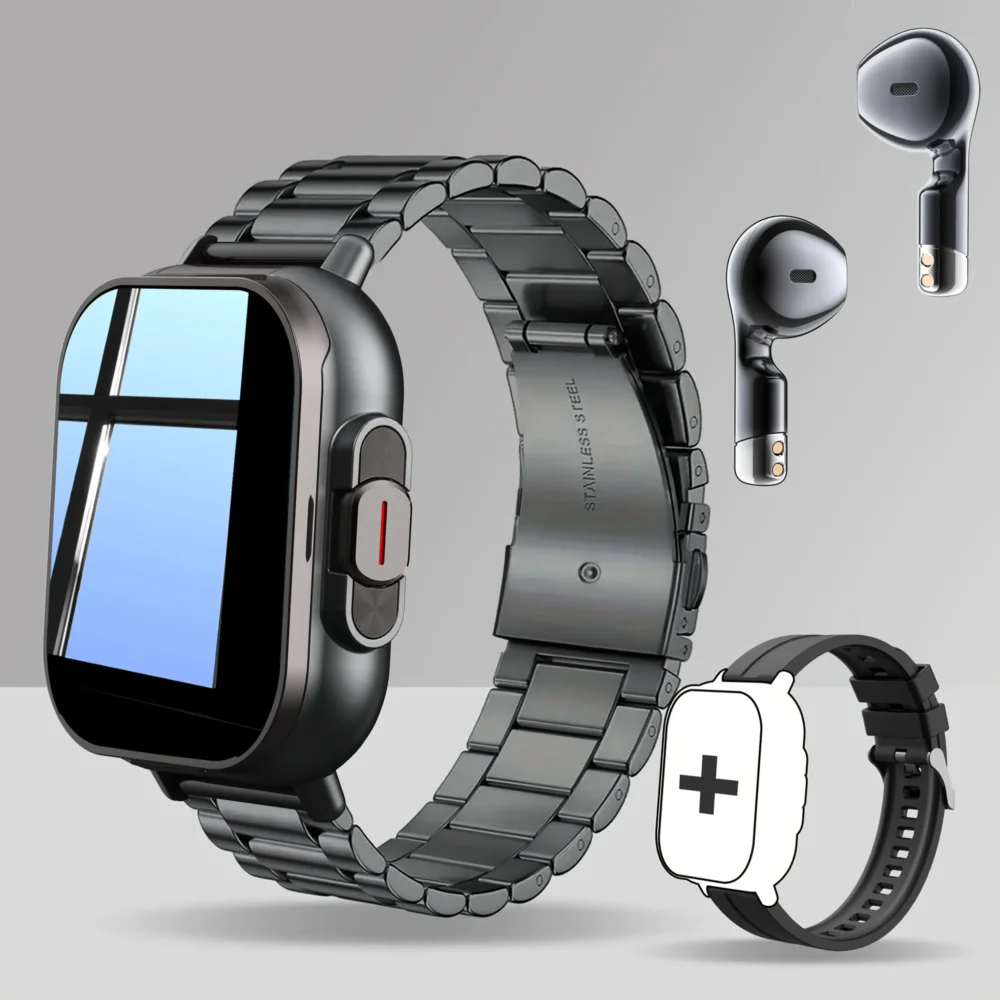 2025 2-In-1 Smart Watch With Earphones - Image 9